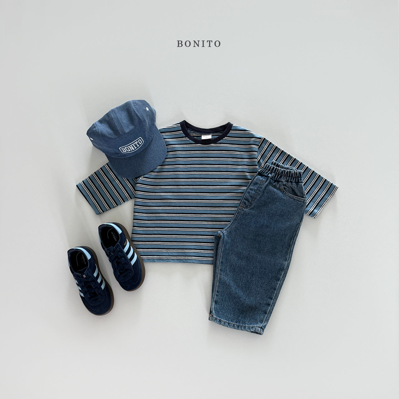 Tone Stripe T-shirt