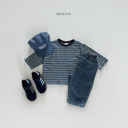 Tone Stripe T-shirt