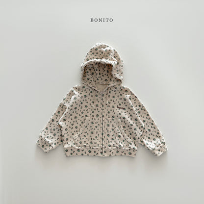 Waffle Zip-up Hoodie