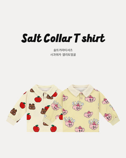 Salt Collared T-shirt