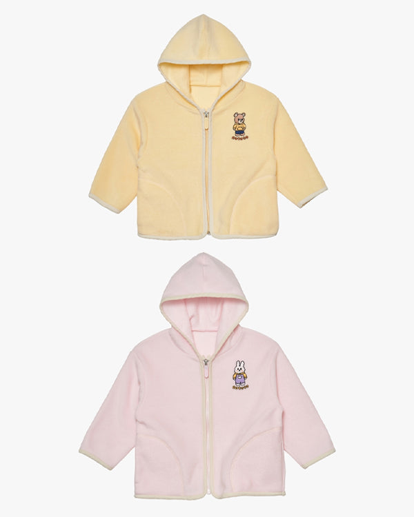 Sugar Fleece Hood Zip-Up Jacket