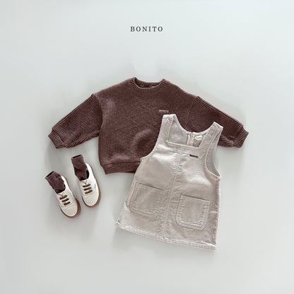 Corduroy Overall Dress