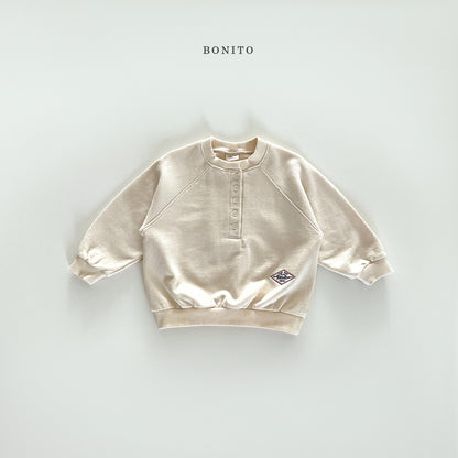 Henley Raglan Sweatshirt