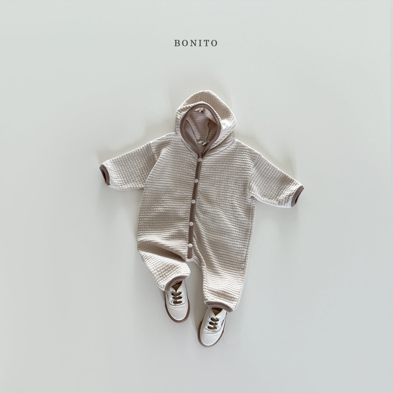 [Bebe] Embossed Hoodie Suit