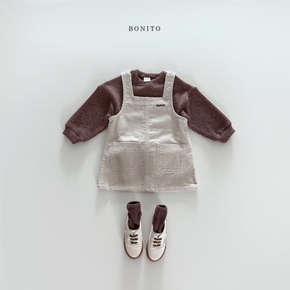 Corduroy Overall Dress
