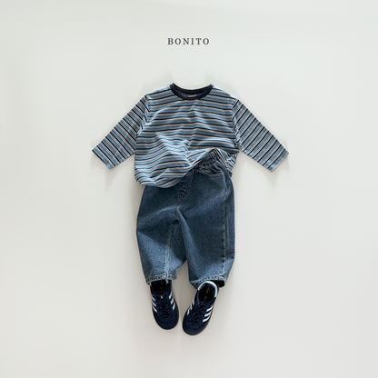 Tone Stripe T-shirt