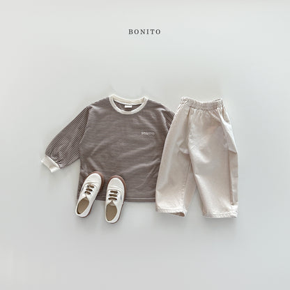 Stripe Shibori T-shirt