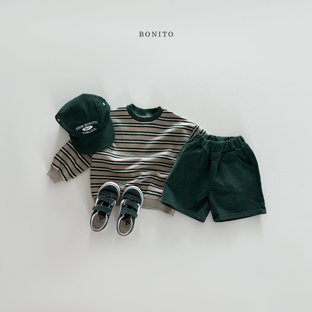 Stripe Color Sweatshirt