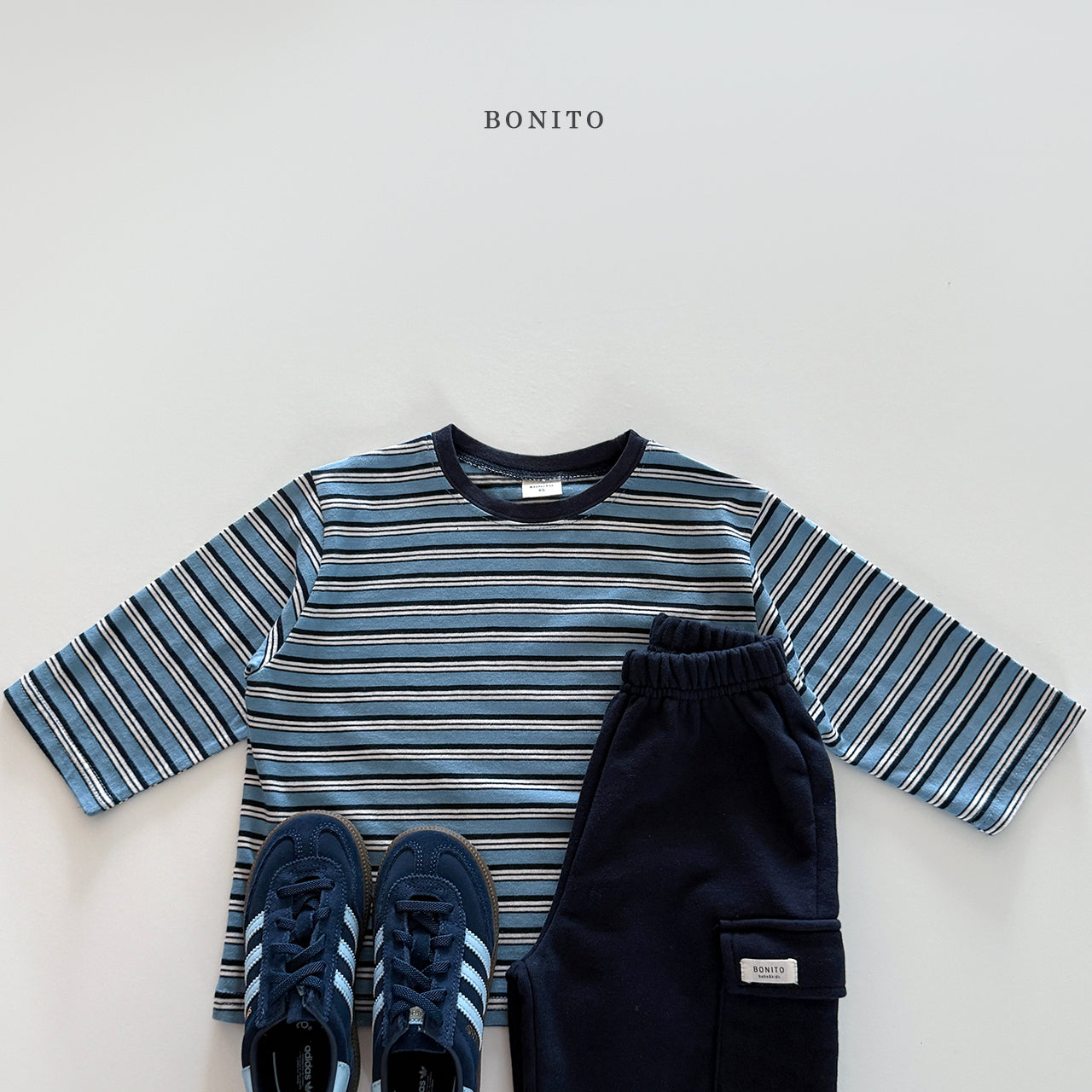 Tone Stripe T-shirt