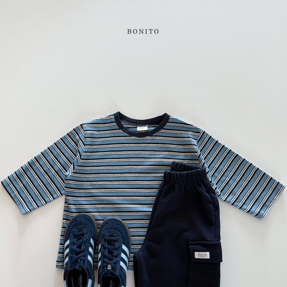 Tone Stripe T-shirt