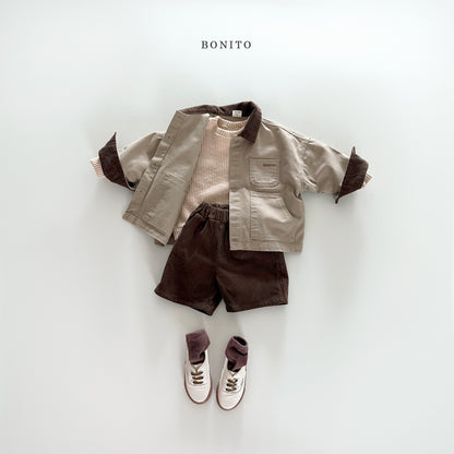 Corduroy Collar Jacket