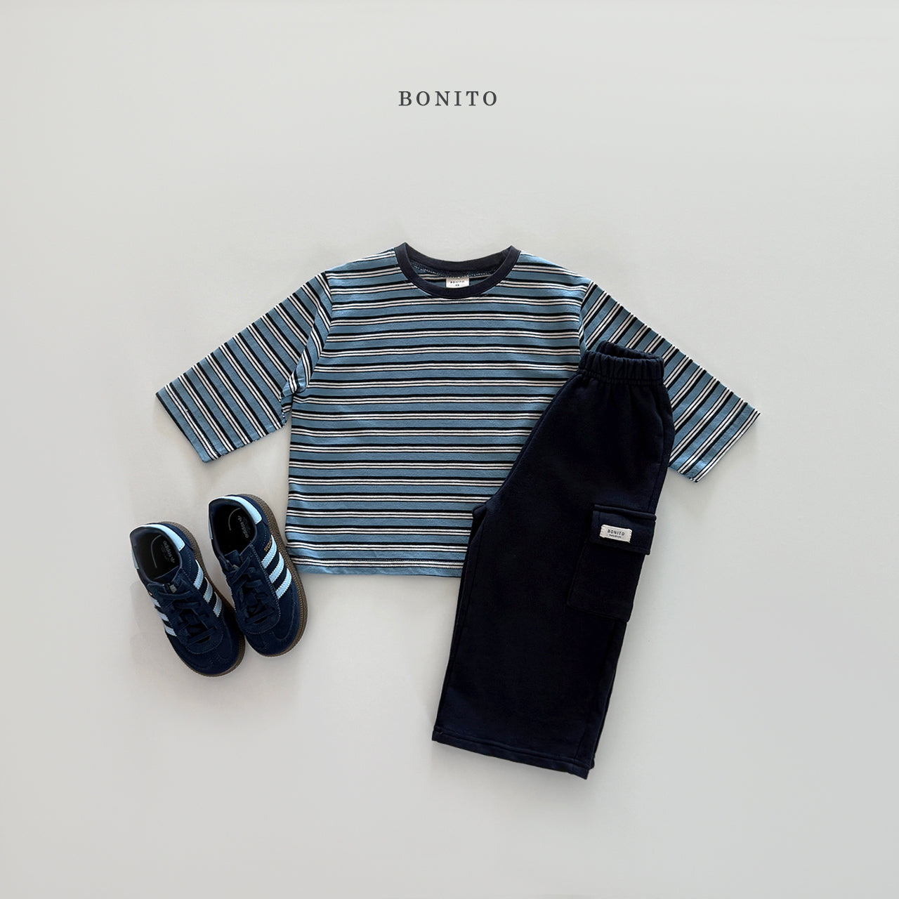 Tone Stripe T-shirt