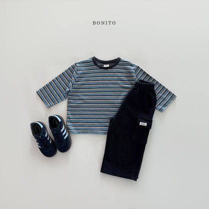 Tone Stripe T-shirt