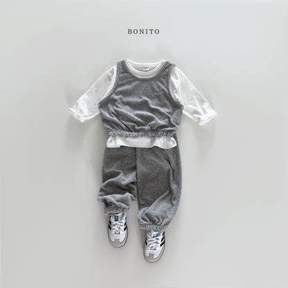 Terry Vest Set