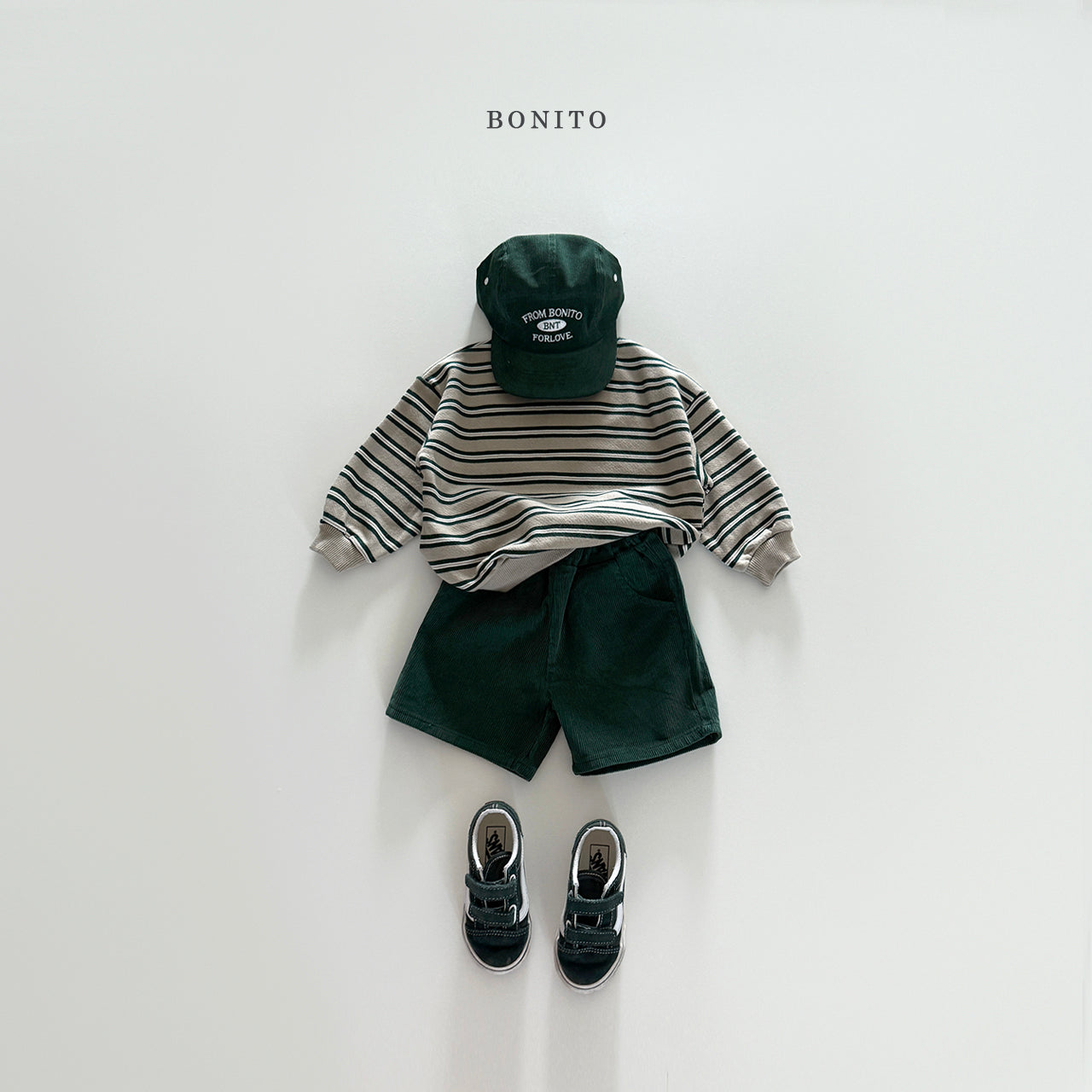 Stripe Color Sweatshirt