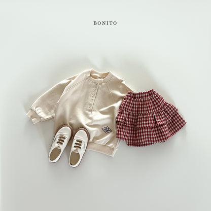 Henley Raglan Sweatshirt