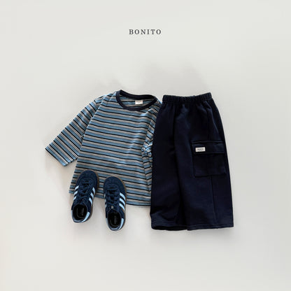 Tone Stripe T-shirt