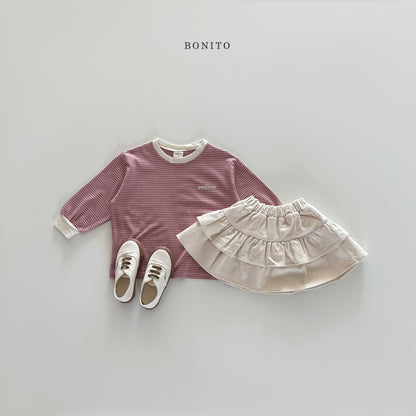 Stripe Shibori T-shirt