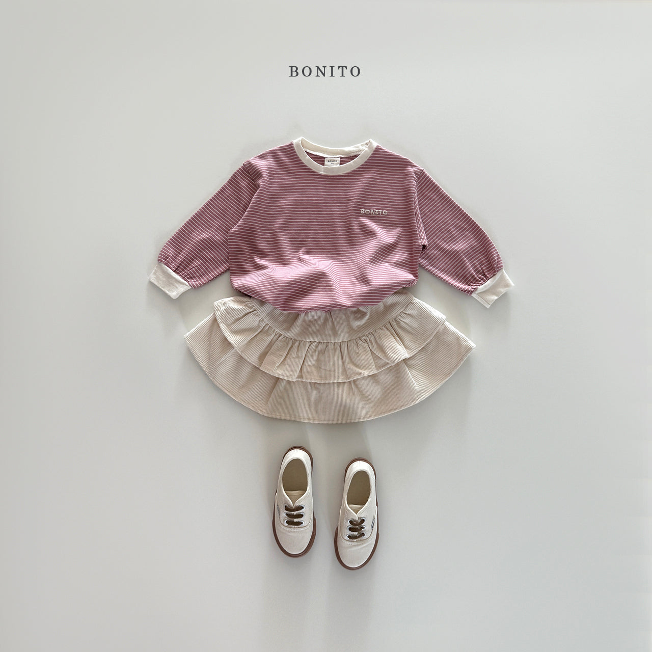 Stripe Shibori T-shirt