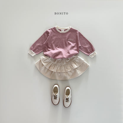 Stripe Shibori T-shirt