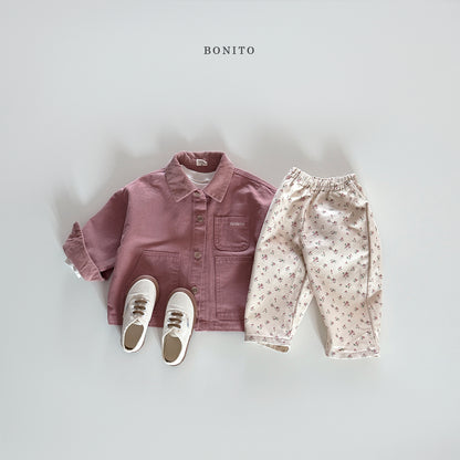 Corduroy Collar Jacket