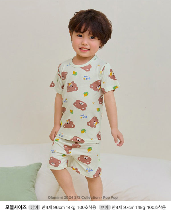 Pop Pop Short Sleeve Modal PJ Set