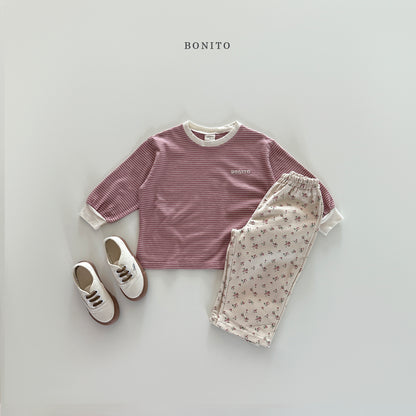 Stripe Shibori T-shirt
