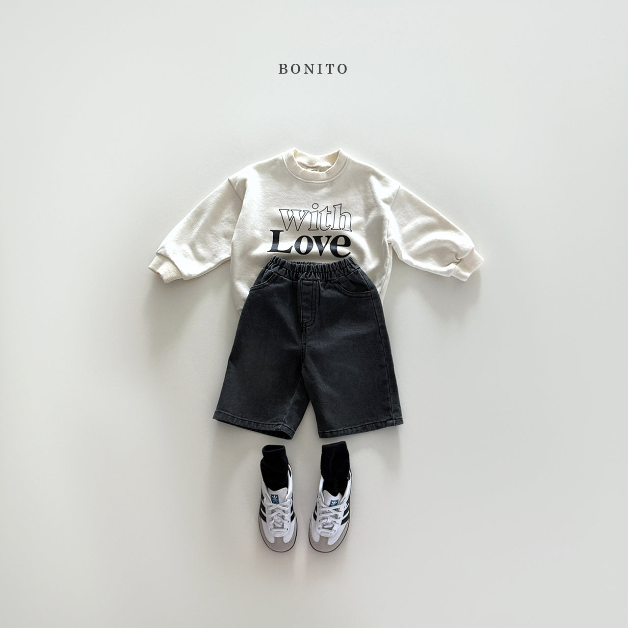 Bermuda Mid-length Denim Pants
