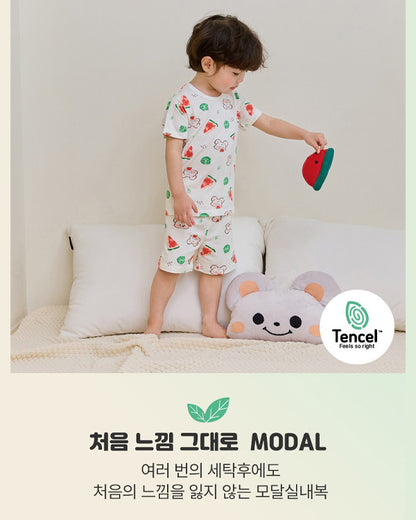 Sweet Watermelon Short Sleeve Modal PJ Set