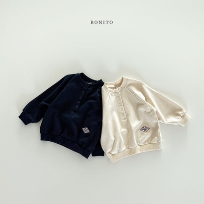 Henley Raglan Sweatshirt