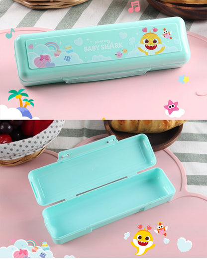 Pinkfong Spoon/Chopsticks/Case Set