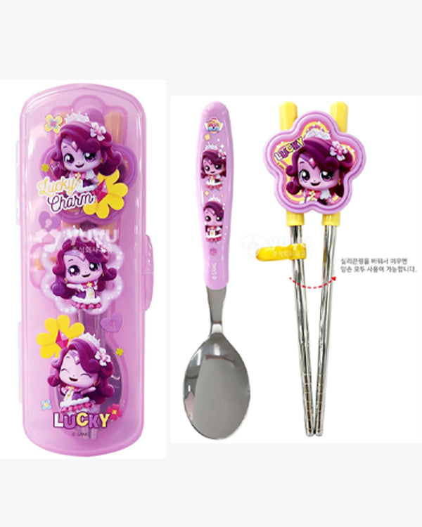 Luckyping Spoon/Chopsticks/Case Set