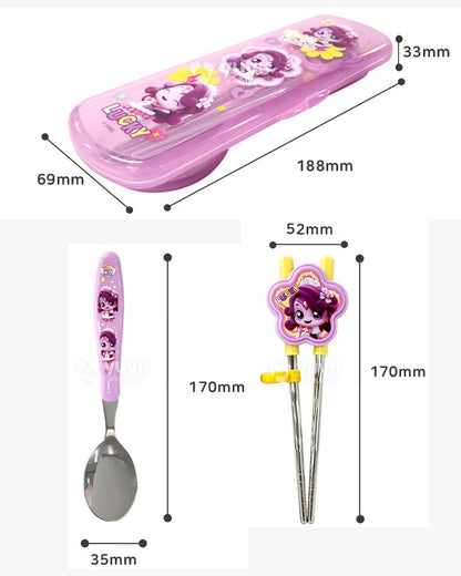 Luckyping Spoon/Chopsticks/Case Set