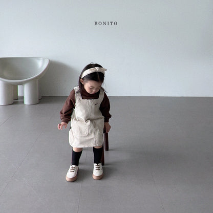 Corduroy Overall Dress