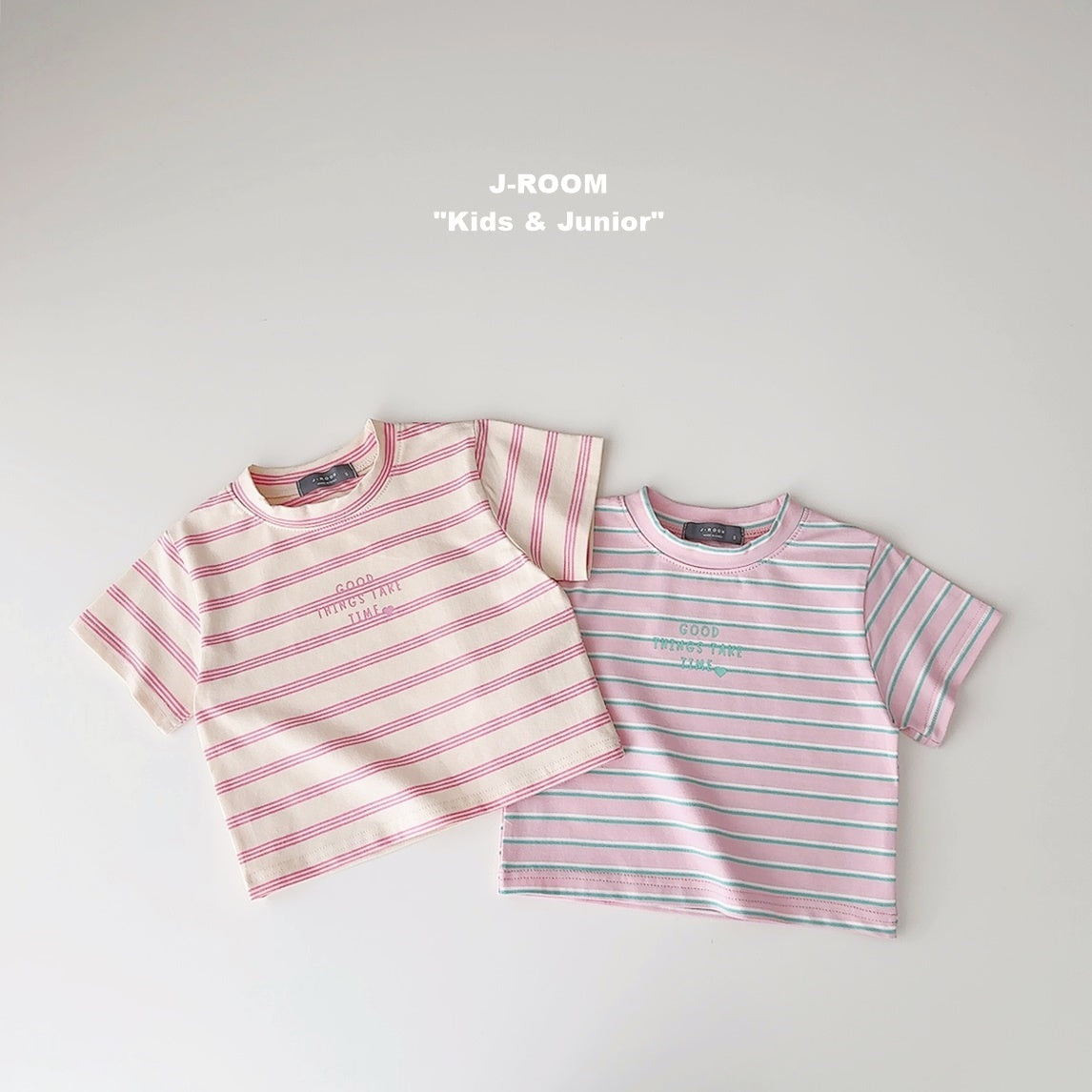 Stripe Crop T-shirt