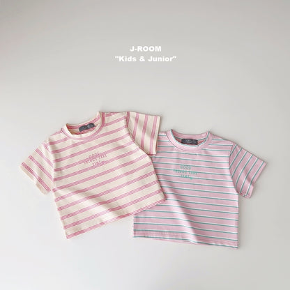 Stripe Crop T-shirt
