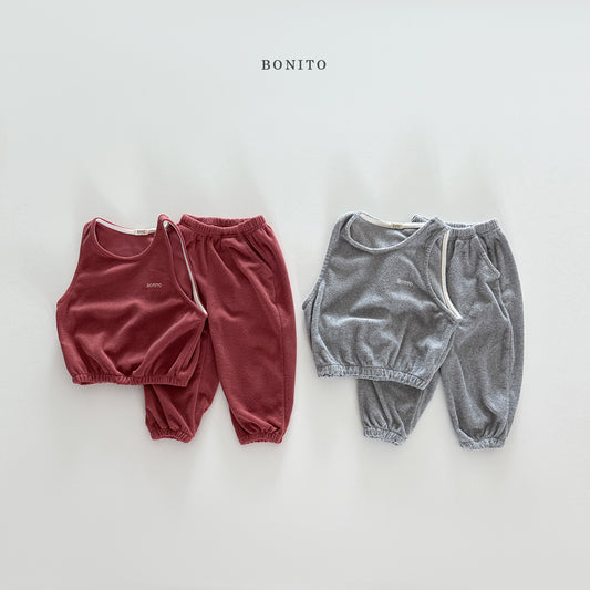 Terry Vest Set