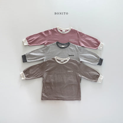 Stripe Shibori T-shirt