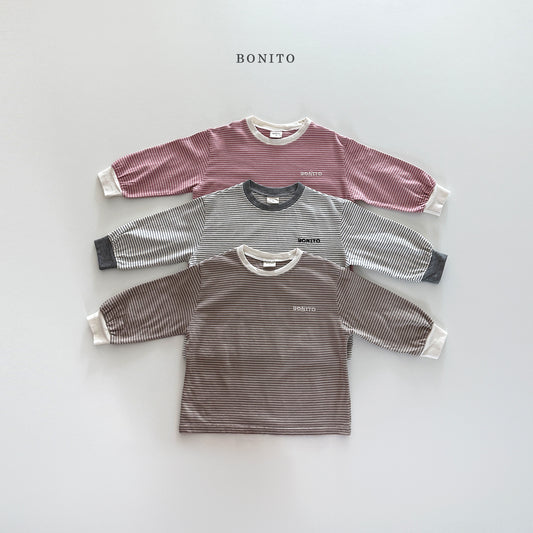 Stripe Shibori T-shirt