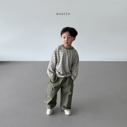 Tone Stripe T-shirt