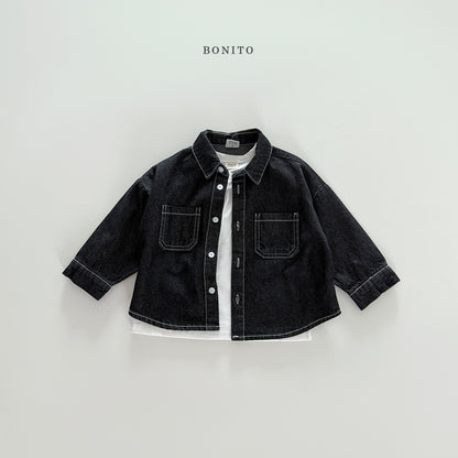 Denim Stitch Shirt