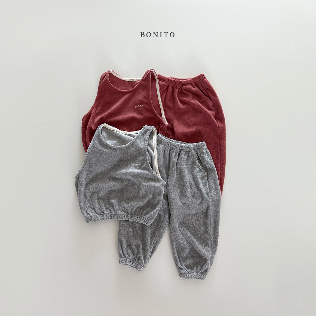 Terry Vest Set
