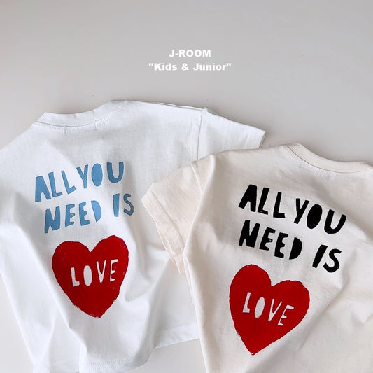 Heart Print T-shirt