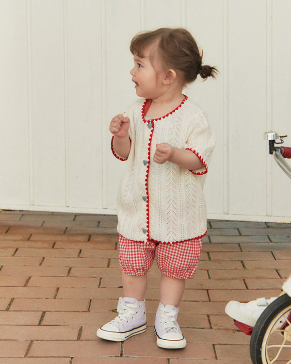 Cotton Gingham Bloomer