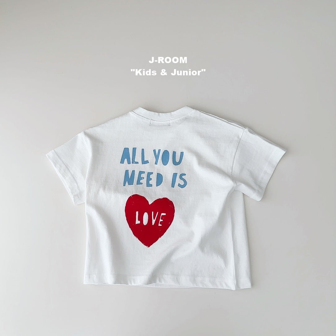Heart Print T-shirt