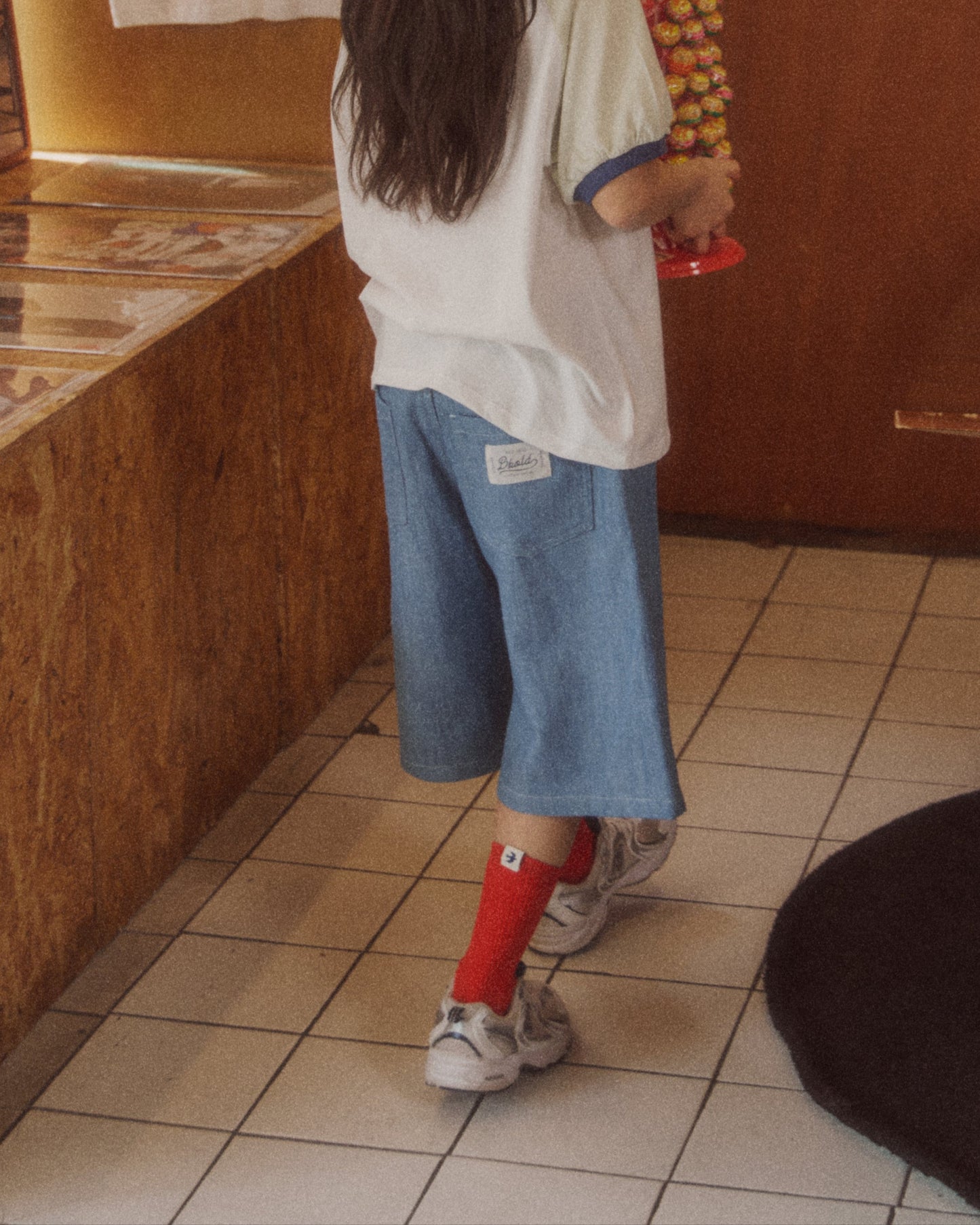 [B.Bold] Light Bermuda Denim Pants