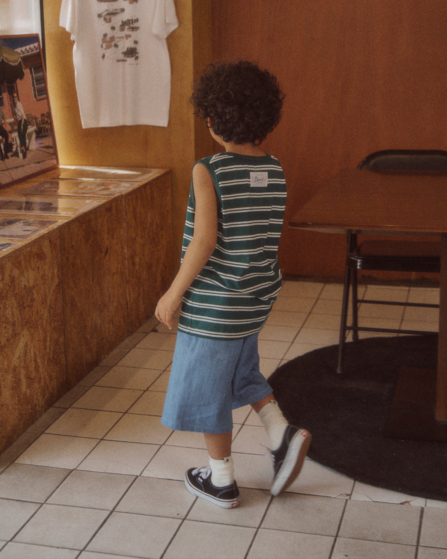 [B.Bold] Light Bermuda Denim Pants