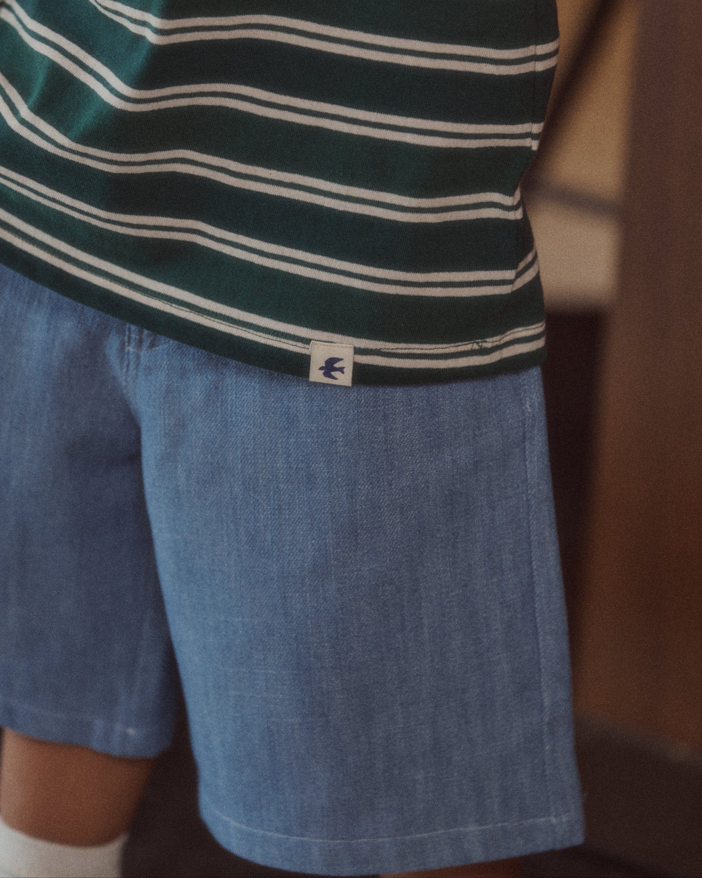 [B.Bold] Light Bermuda Denim Pants