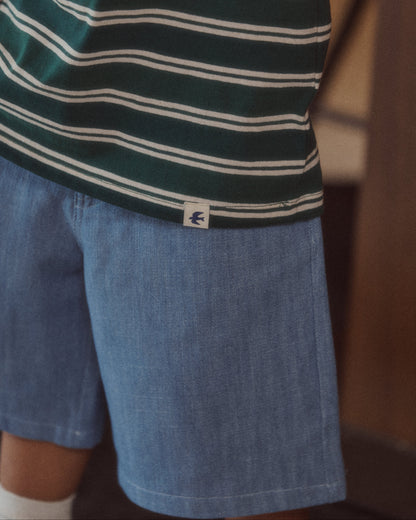 [B.Bold] Light Bermuda Denim Pants