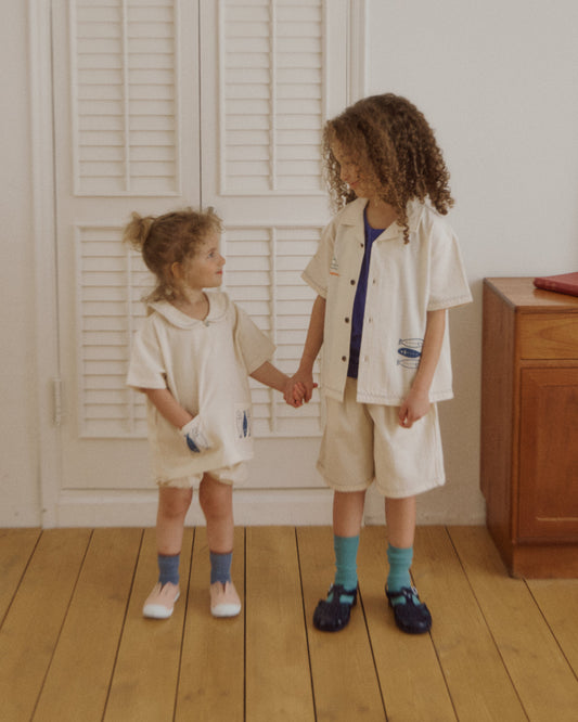 Fish Picnic Shirt Set